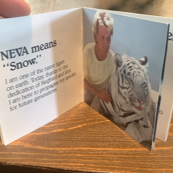 Siegfried & Roy 20”  White Tiger Plush Ringling Bro. 1986 New With Tags Stuffed - Picture 13 of 16